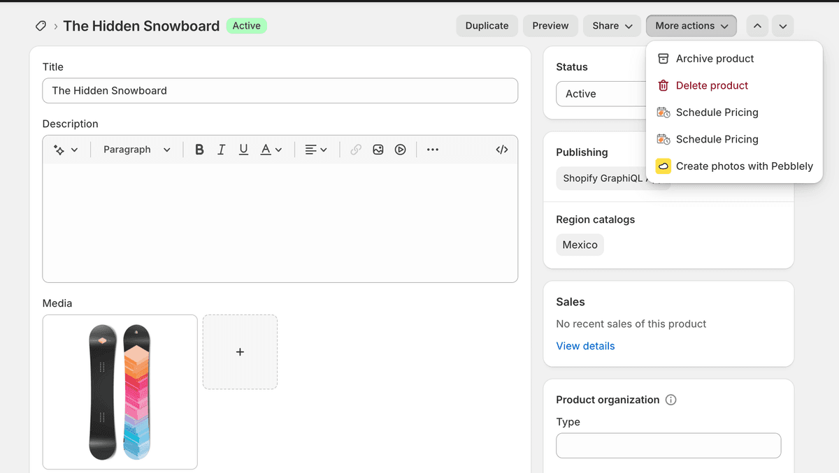 PricePlanner Navigation